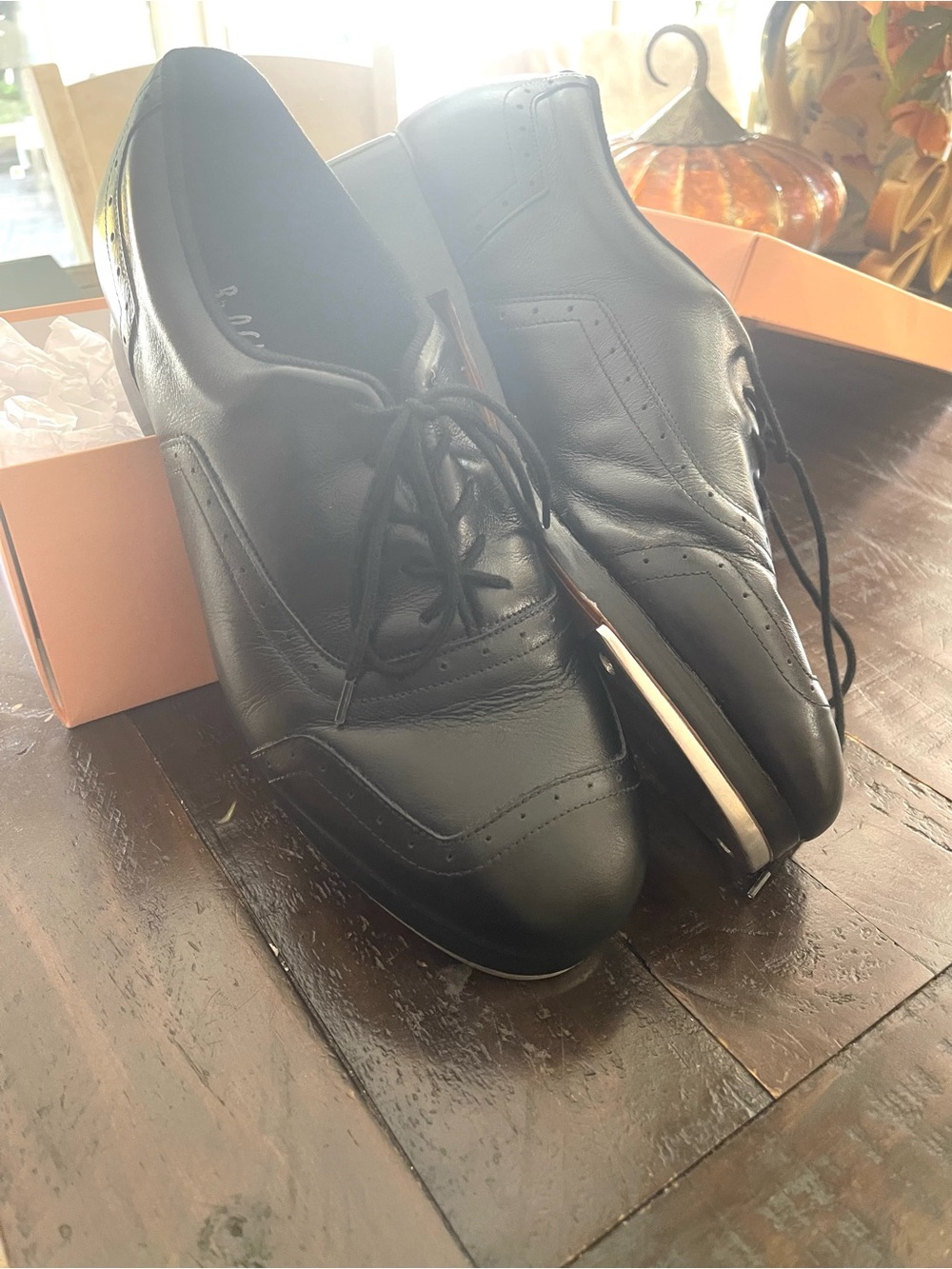 Bloch Black Men's Athletic Lace-Up Tap Shoes